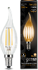 Лампа Gauss Filament Свеча на ветру 7W 550lm 2700К Е14 LED 1/10/50