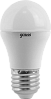 Лампа Gauss Шар 6.5W 520lm 3000K E27 LED 1/10/100