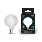 Лампа Gauss Filament G125 10W 1100lm 4100К Е27 milky LED 1/20