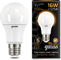 Лампа Gauss A60 16W 1440lm 3000K E27 LED 1/10/50