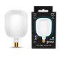 Лампа Gauss Filament V140 9W 890lm 4100К Е27 milky LED 1/6