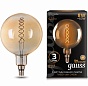Лампа Gauss LED Vintage Filament Flexible G200 8W E27 200*300mm Amber 620lm 2400K 1/6