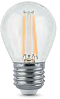 Лампа Gauss Filament Шар 5W 420lm 2700К Е27 LED 1/10/50