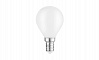 Лампа Gauss Filament Шар 9W 590lm 3000К Е14 milky диммируемая LED 1/10/50
